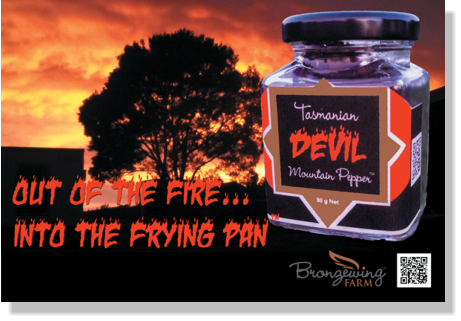 Out of the fire... Into the frying pan